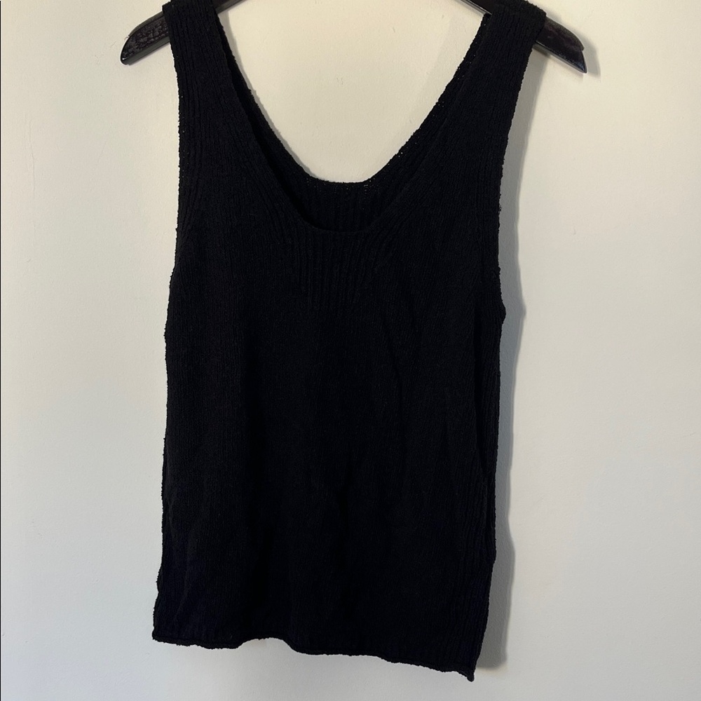Madewell Black Knit Tank Top